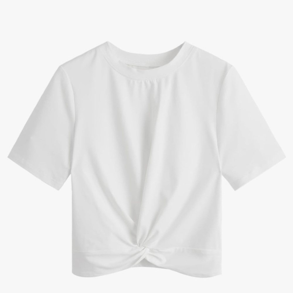 MakeMeChic Summer Crop Top